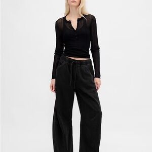 GAP Mid Rise UltraSoft Easy Horseshoe Jeans